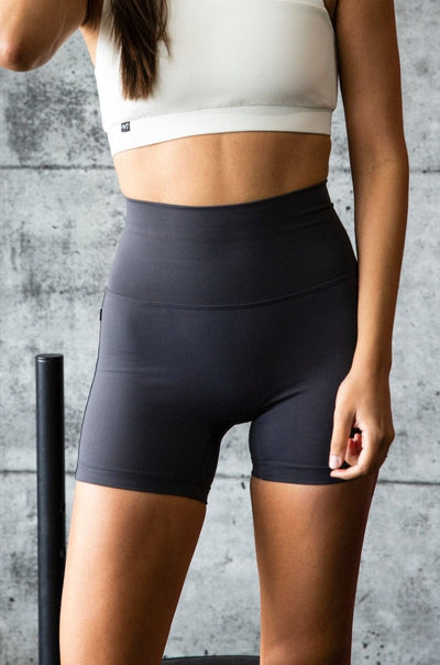 MOOV Activewear Shorts Le Everywhere 4'' ou 6'' - Cuissard Sport XS / 4'' / charbon S4P000-CH-XS