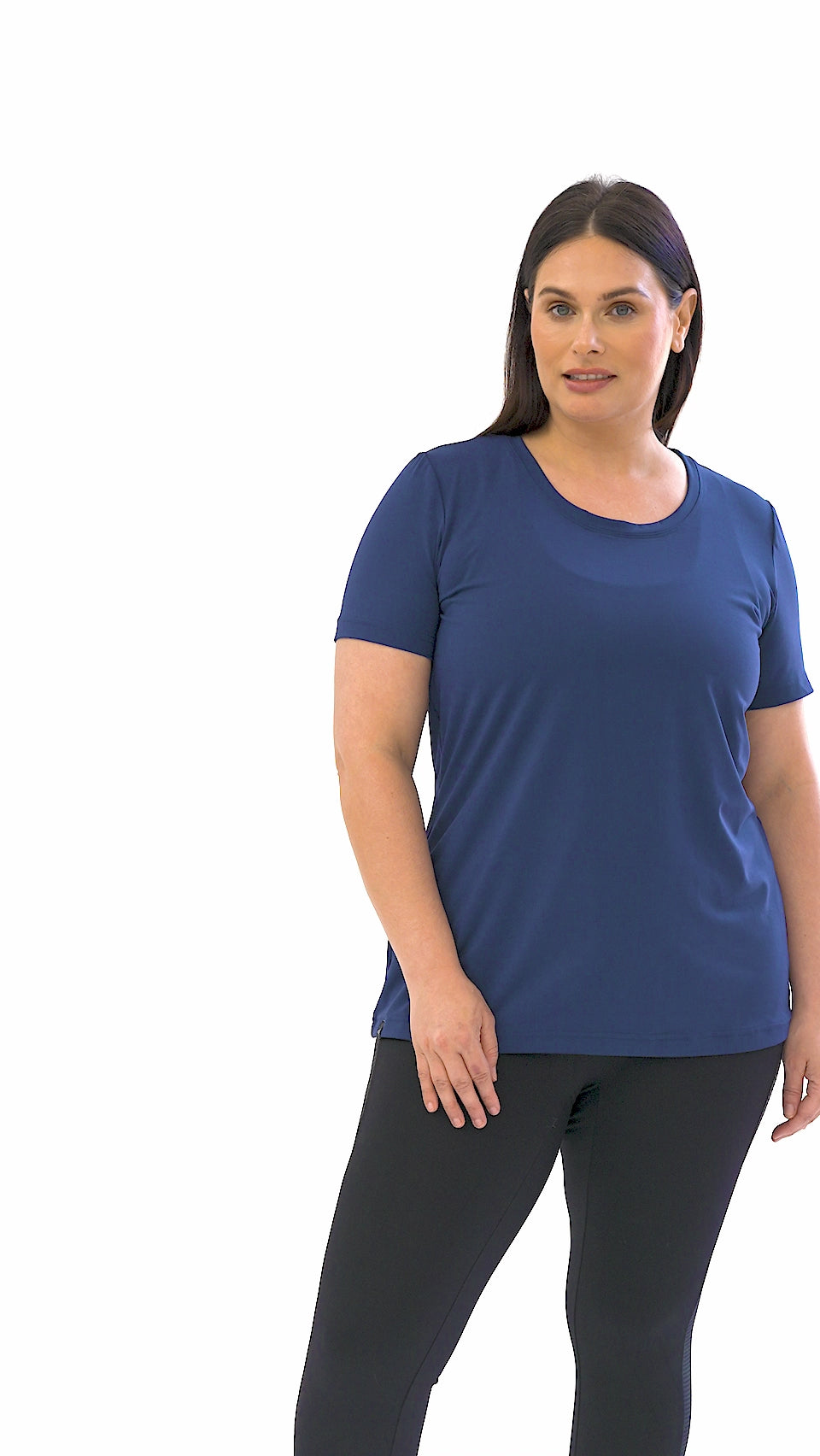 The Aglity  - Short-sleeve t-shirt biodegradable fabric⎮ Plus Size **FINAL SALE