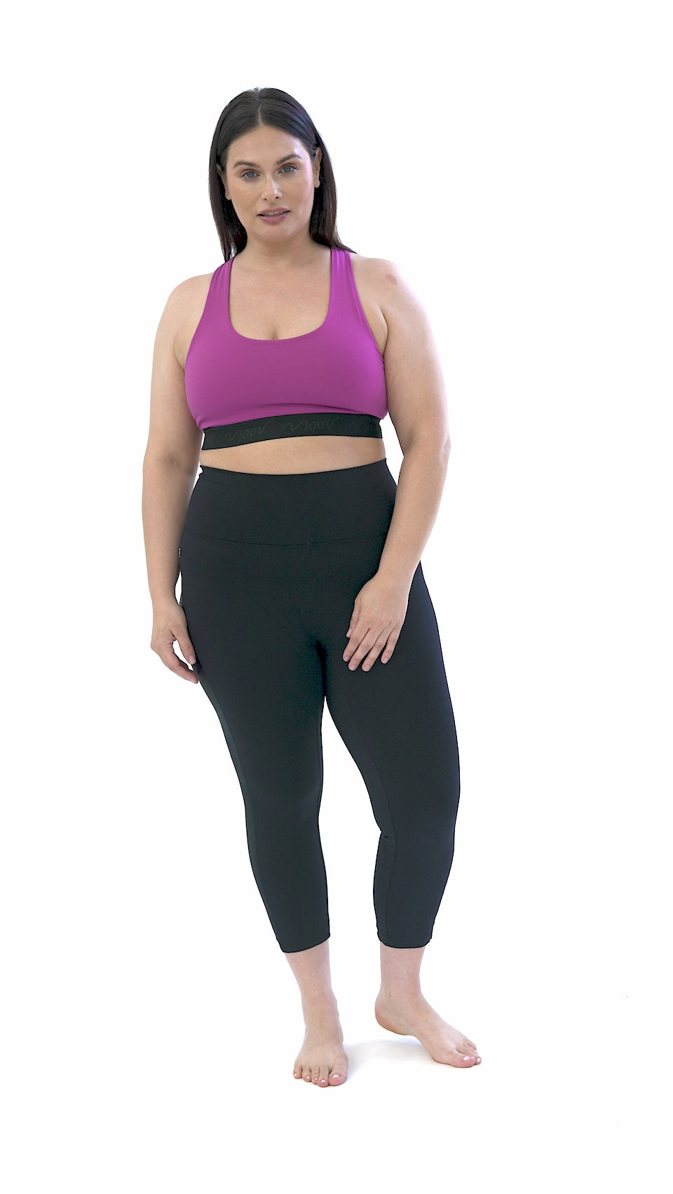 The Incline 22 '' Cropped Sports Legging (7/8) biodegradable fabric